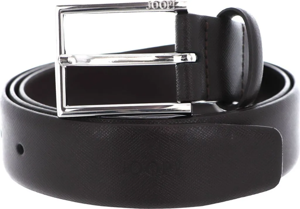 Cintura JOOP! Elegante Uomo 3,5 CM Pelle Scura W95 - Novità 2026