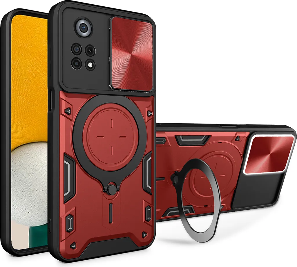 MaiJin Cover Trasparente Per Xiaomi Poco X4 Pro 5G - Morbida TPU Antiscivolo, Cristallo Di Rocca