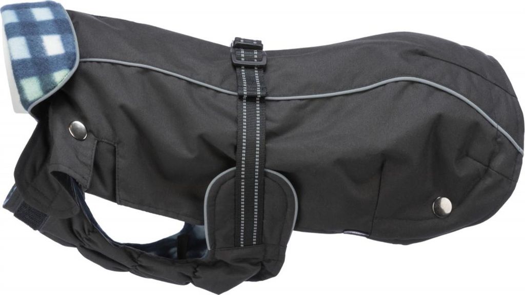 Trixie Mantel Rouen 2 in 1 schwarz, Größe: S