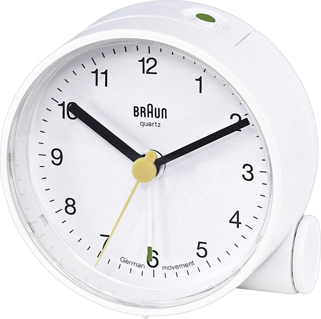 Braun BNC 001 Quarzwecker weiß (66004) Obrázok produktu 