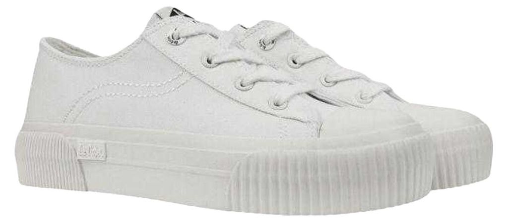 Lee Cooper - Sneaker für Damen, Stoff PP10663 (39 EU) (Weiß)