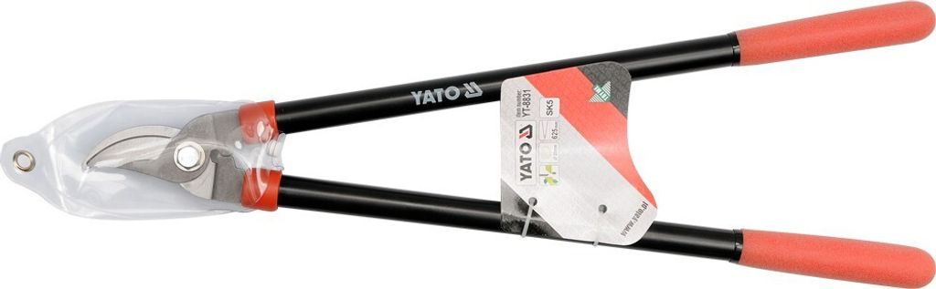 Yato YT-8831, Bypass, Stahl, Schwarz, Orange, Stahl, Produktbild 