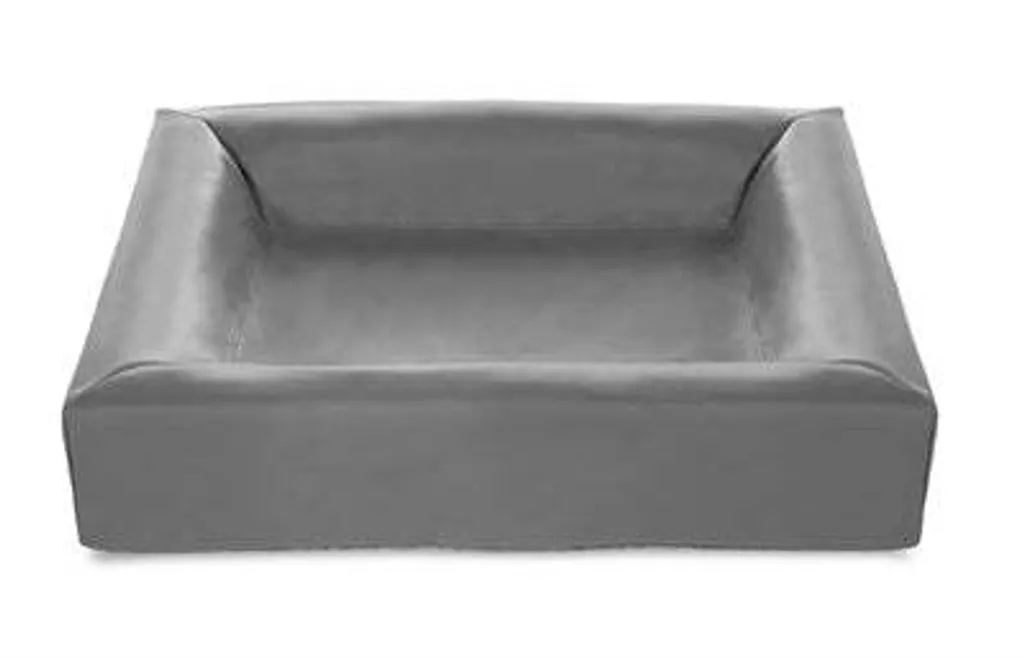 Bia Bed Originale Letto in Pelle Artificiale Cane Grigio - Alta Qualità