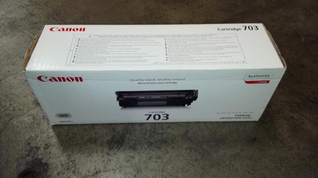 Canon Toner CRG703 Black, 2000 Seiten, Schwarz, 3 Stück(e) Produktbild 