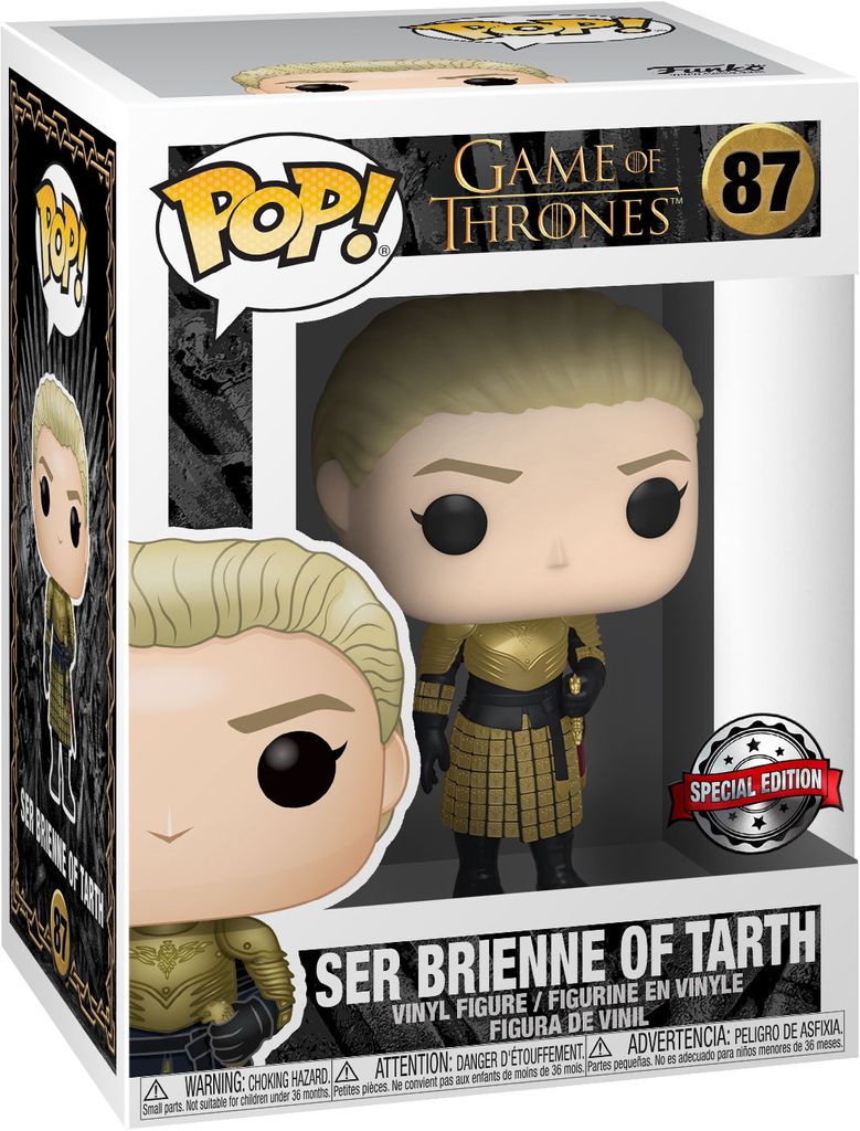 Game of Thrones - Ser Brienne of Tarth 87 Special Edition - Funko Pop! - Vinyl Figur