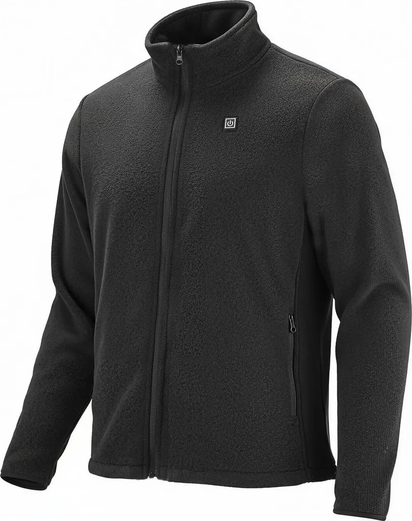 Veste polaire chauffante femme idéale pour camping et activités de plein air