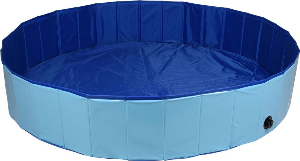 Flamingo Doggy Splatter Hundepool Blau 120x30 cm Blau 120x30 cm