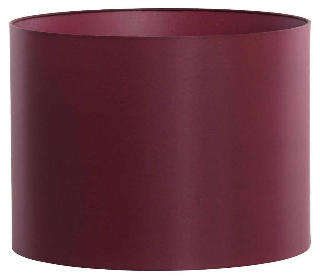Light & Living - lampenschirm - Imani - rot - textil - Ø 40cm - E27 - 2240980