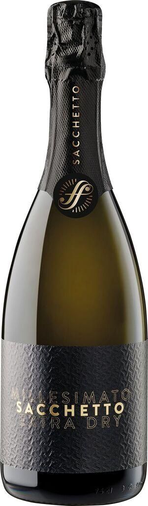 Sacchetto Spumante Etichetta Nera Millesimato Extra Dry Produktbild 