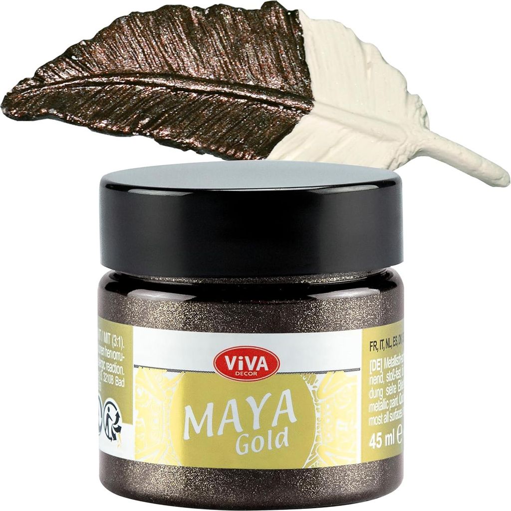 ViVA DECOR Maya Gold 45 ml kakao Produktbild 