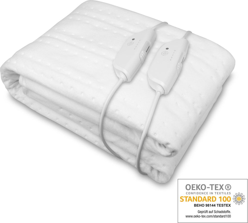 Medisana Wärmeunterbett Maxi HU 676 1,6 x 1,5 m Weiß Produktbild 