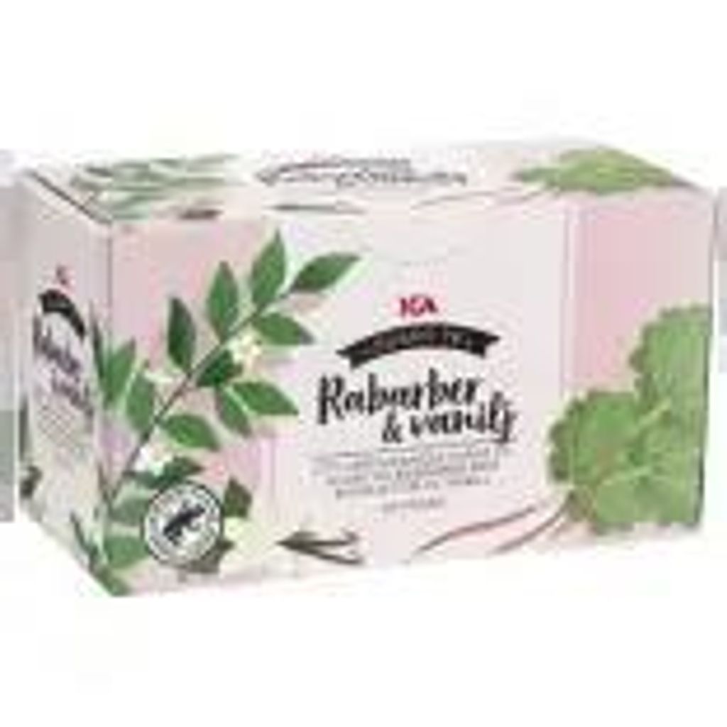 ICA Rabarber & vanilj te 20-p