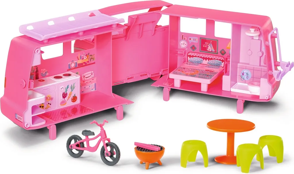 Baby Born-Minis Camping caravane pour s'amuser et créer des histoires