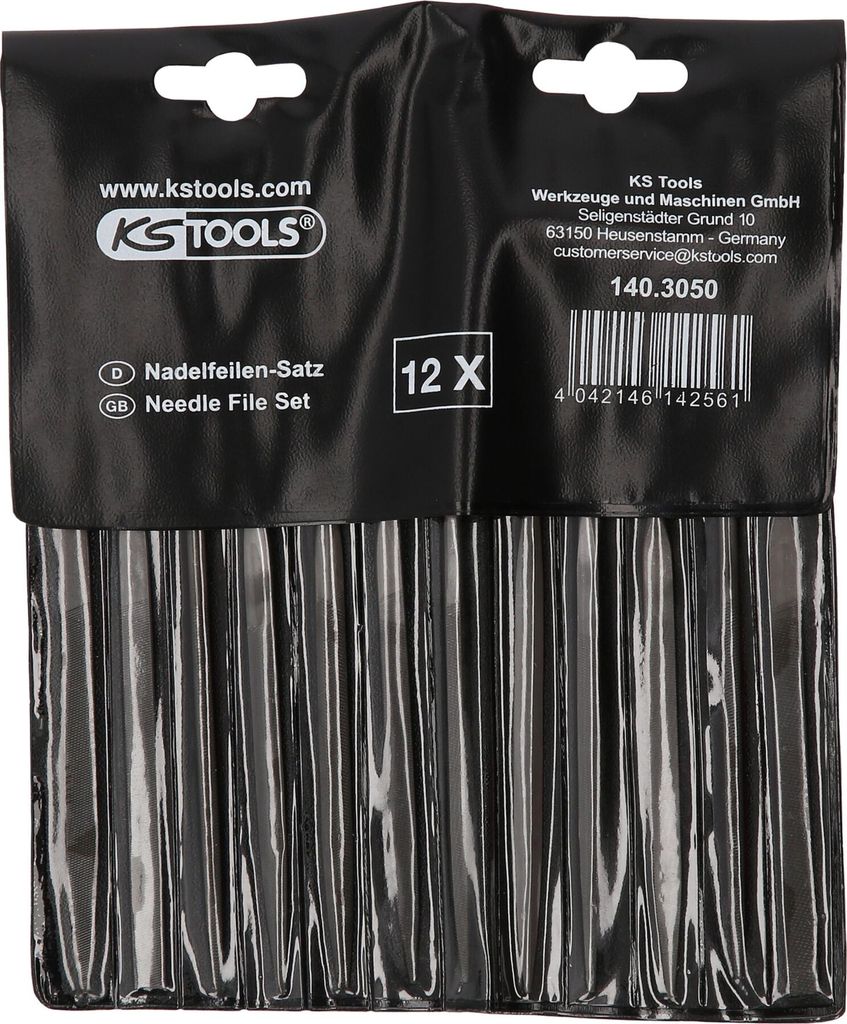KS TOOLS Nadelfeilen-Satz mit Kunststoffheft 12-tlg Obrázok produktu 