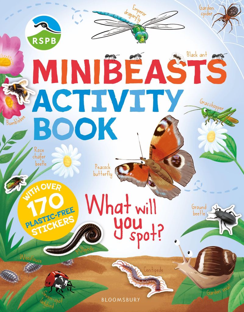 Rspb Minibeasts Activity Book – Lingua: Inglese