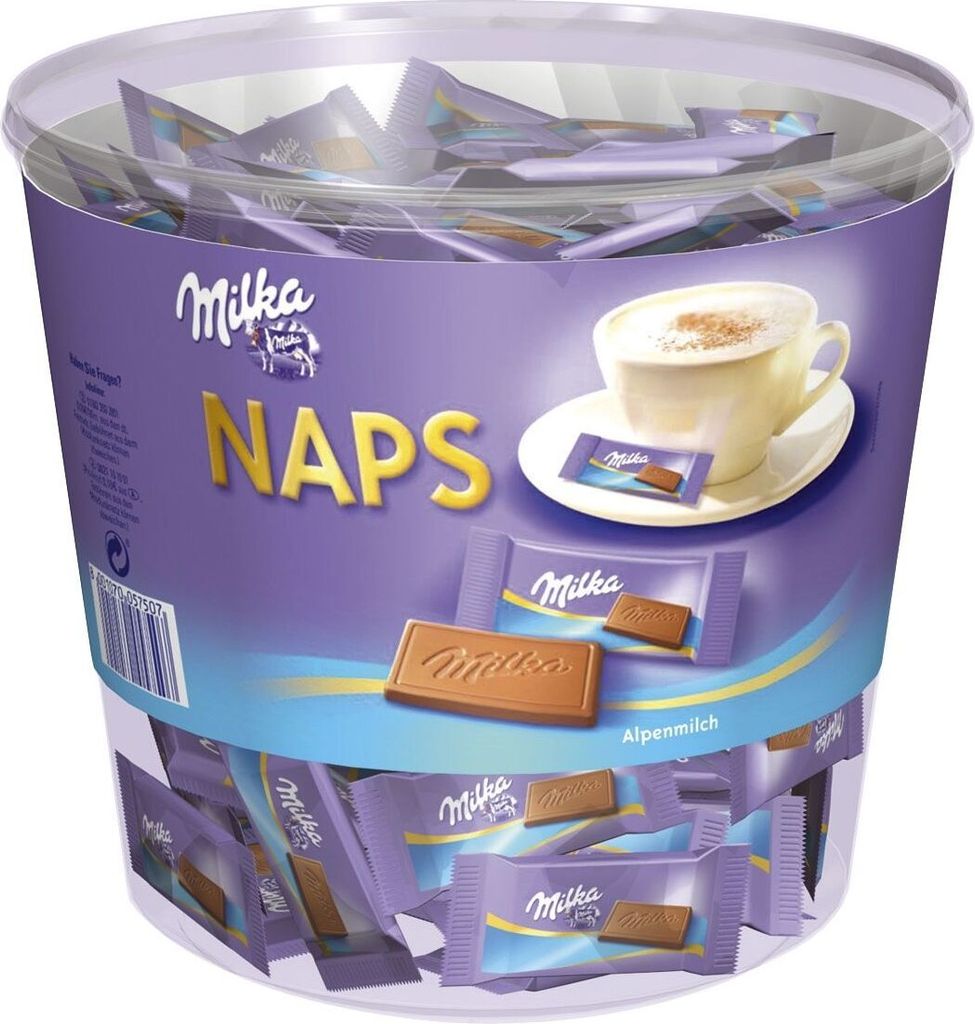 Schokotäfelchen NAPS - Alpenmilch, 1 St. Produktbild 