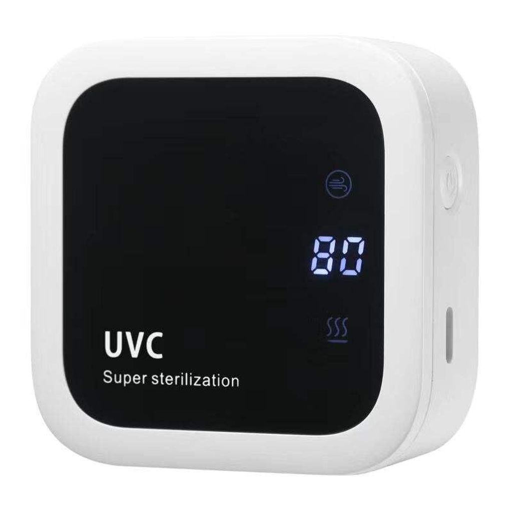 Zahnbürste Sanitizer, UV Zahnbürsten Desinfektionsmittel, Tragbarer Zahnbürstenhalter mit Timing-Funktionen, 1000mAh wiederaufladbare kabellose ...