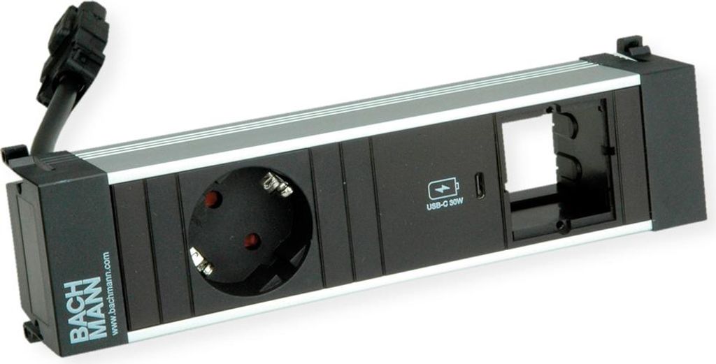 Bachmann Power Frame 1Xcee7/3, 1Xusb C 30W 1Xcm 0,2M Gst18
