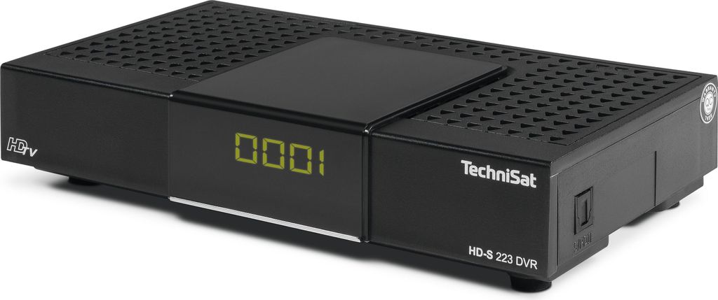 TechniSat HD-S 223 DVR HDTV Sat-Receiver mit HDMI Produktbild 3