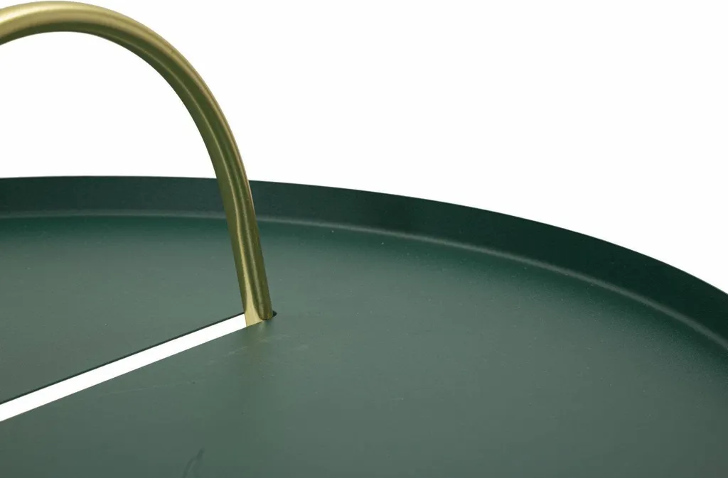 Table basse Nigra 45x45x59h Verte : Solution de Rangement et Gain Place - 5