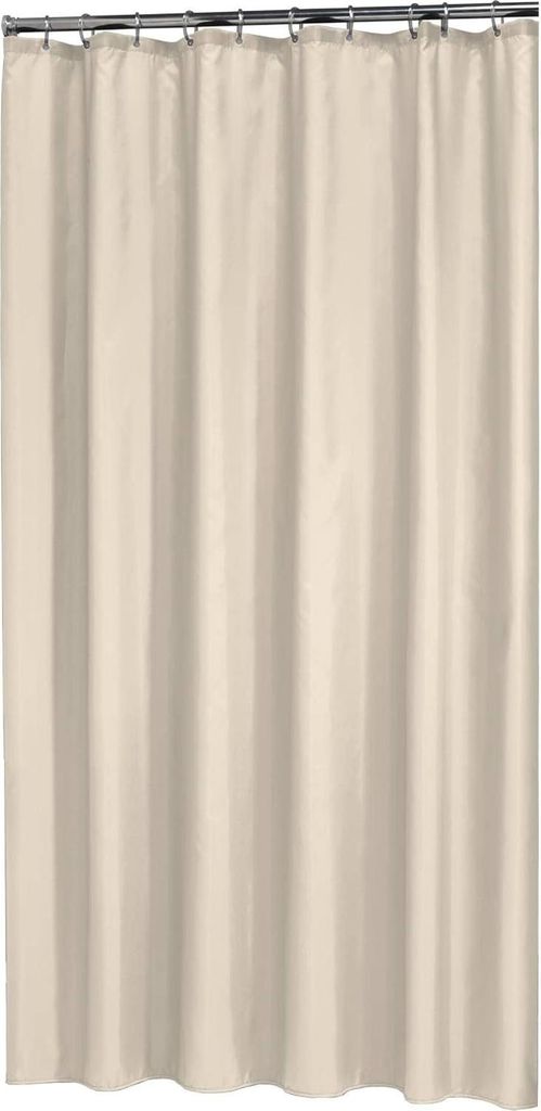 Effen Beiges Duschvorhang 120x200 cm - Wasserfest und Umweltfreundlich