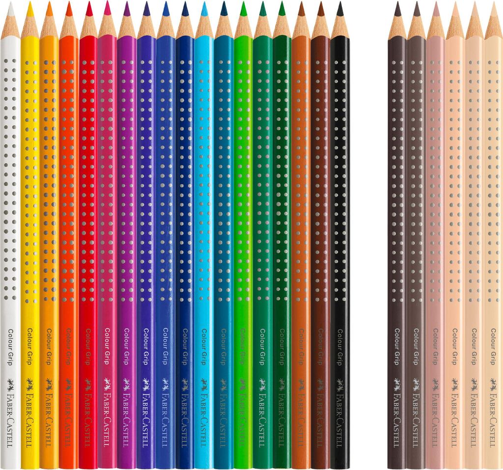 FABER-CASTELL 112819 FABER-CASTELL Colour Grip Skin Tones Productafbeelding 