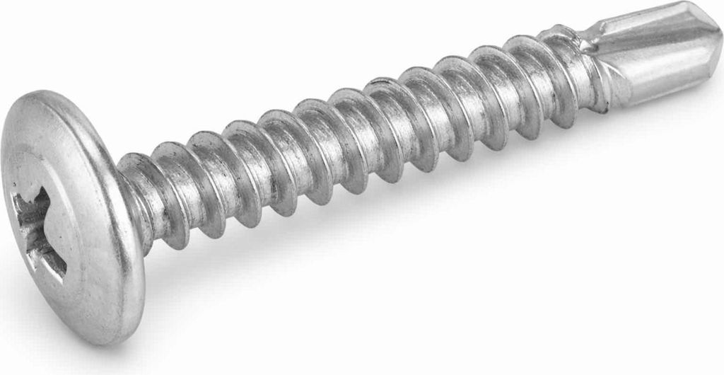 Bohrschraube 4,2 x 16 mm verzinkt mit Flanschkopf für Produktbild 