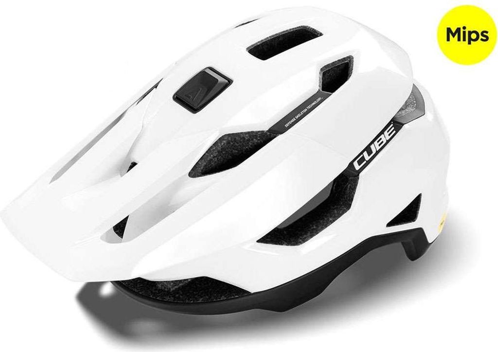 Cube Trooper Mips Mtb-helm Weiß S Weiß S