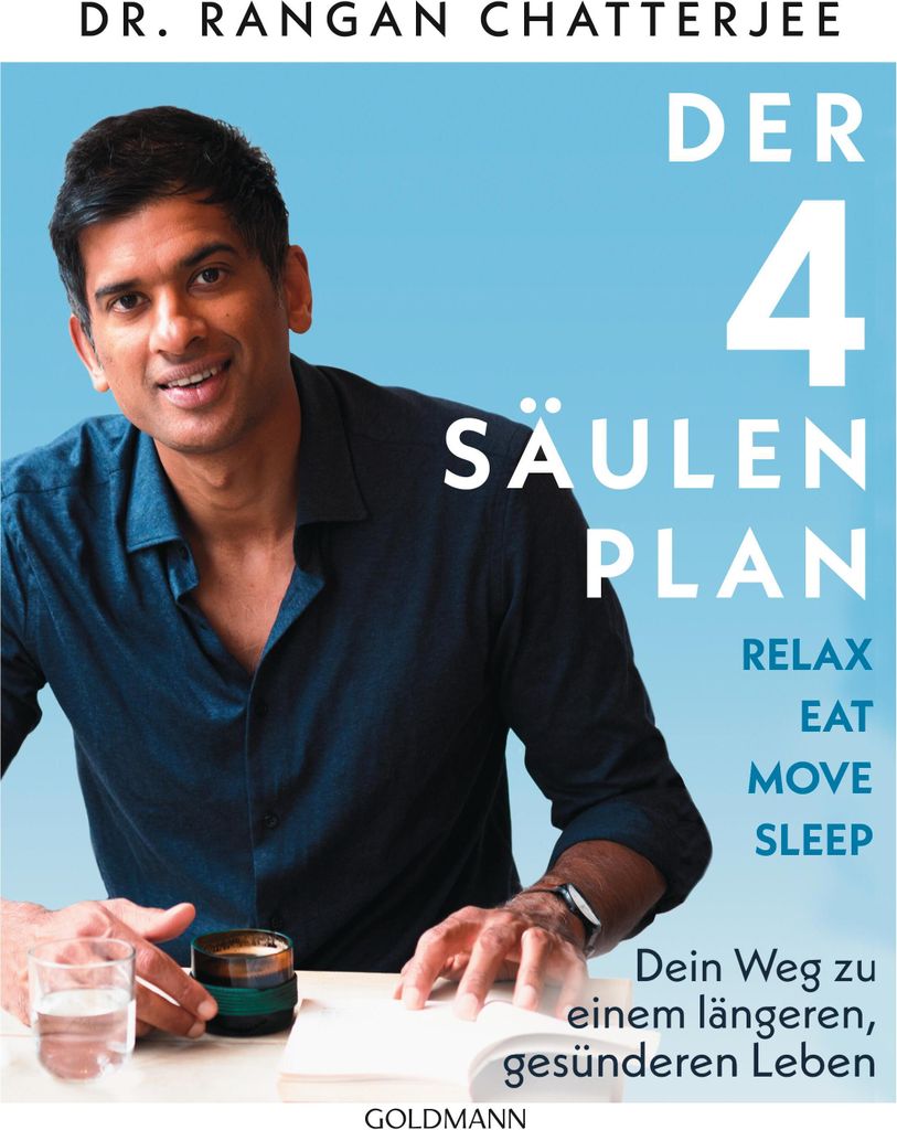 Der 4-Säulen-Plan - Relax, Eat, Move, Sleep