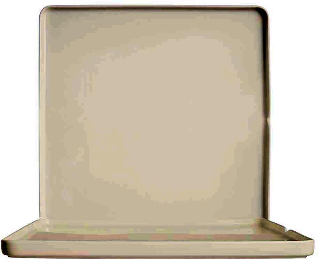 Mekkano Cream Quadrattellerflach 31cm - 9 Stück