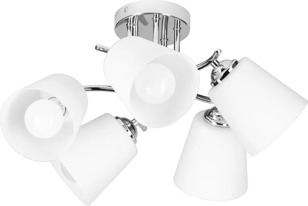 Suspension Plafonnier 5 Lumières E27 Emily pour Salon et Cuisine