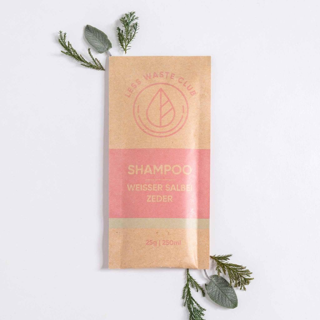 Shampoo Pulver I Weißer Salbei Zeder I nachhaltig I natürliche Inhaltsstoffe I vegan I ohne Sulfate I ohne Palmöl I feuchtigkeitsspendend I Anmi...