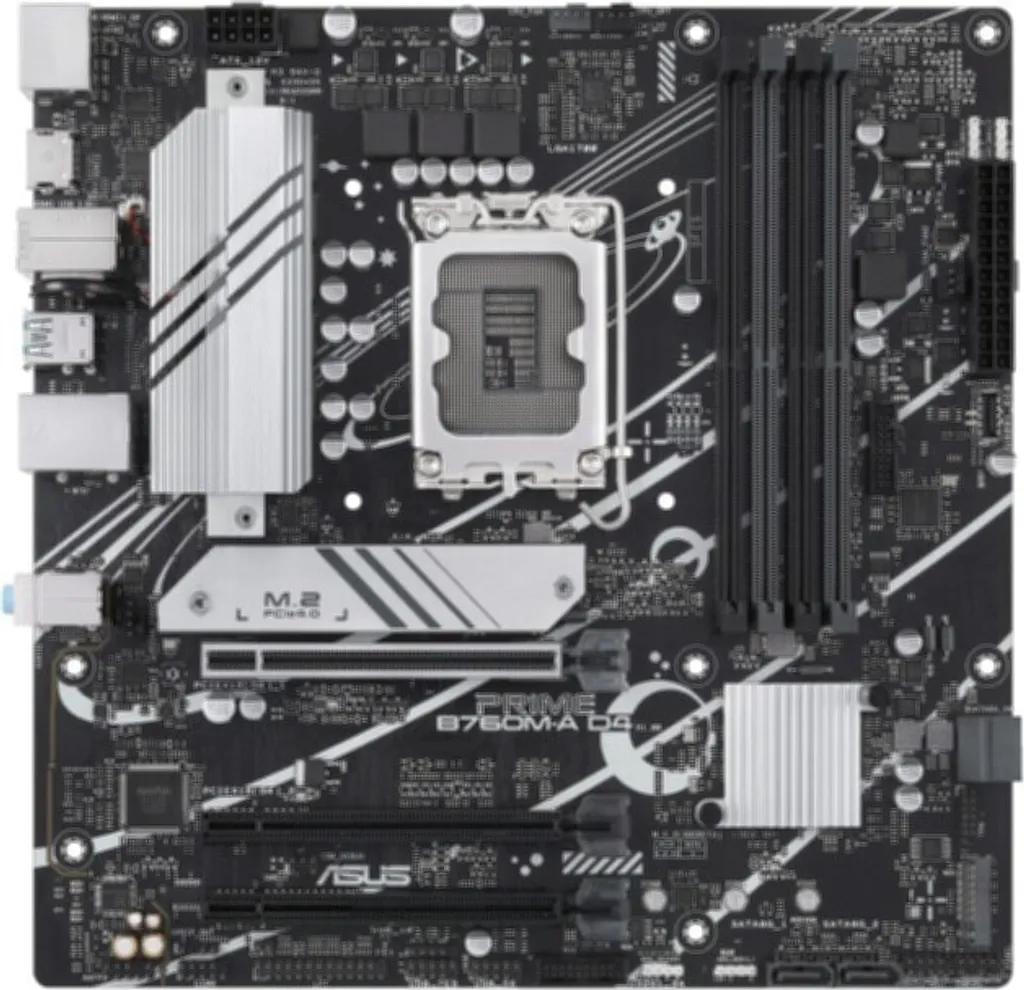 ASUS PRIME B760M-A D4-CSM mATX Board - Miglior Rapporto Qualità Prezzo