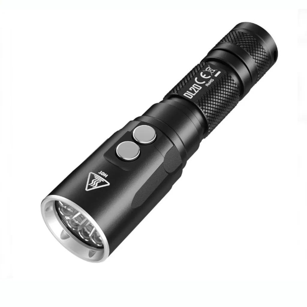 Nitecore DL20 Torcia LED per Immersioni e Avventura Subacquea