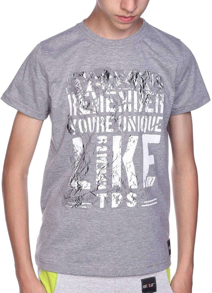 BEZLIT Jungen T-Shirt mit Motiv Druck Grau 152/158