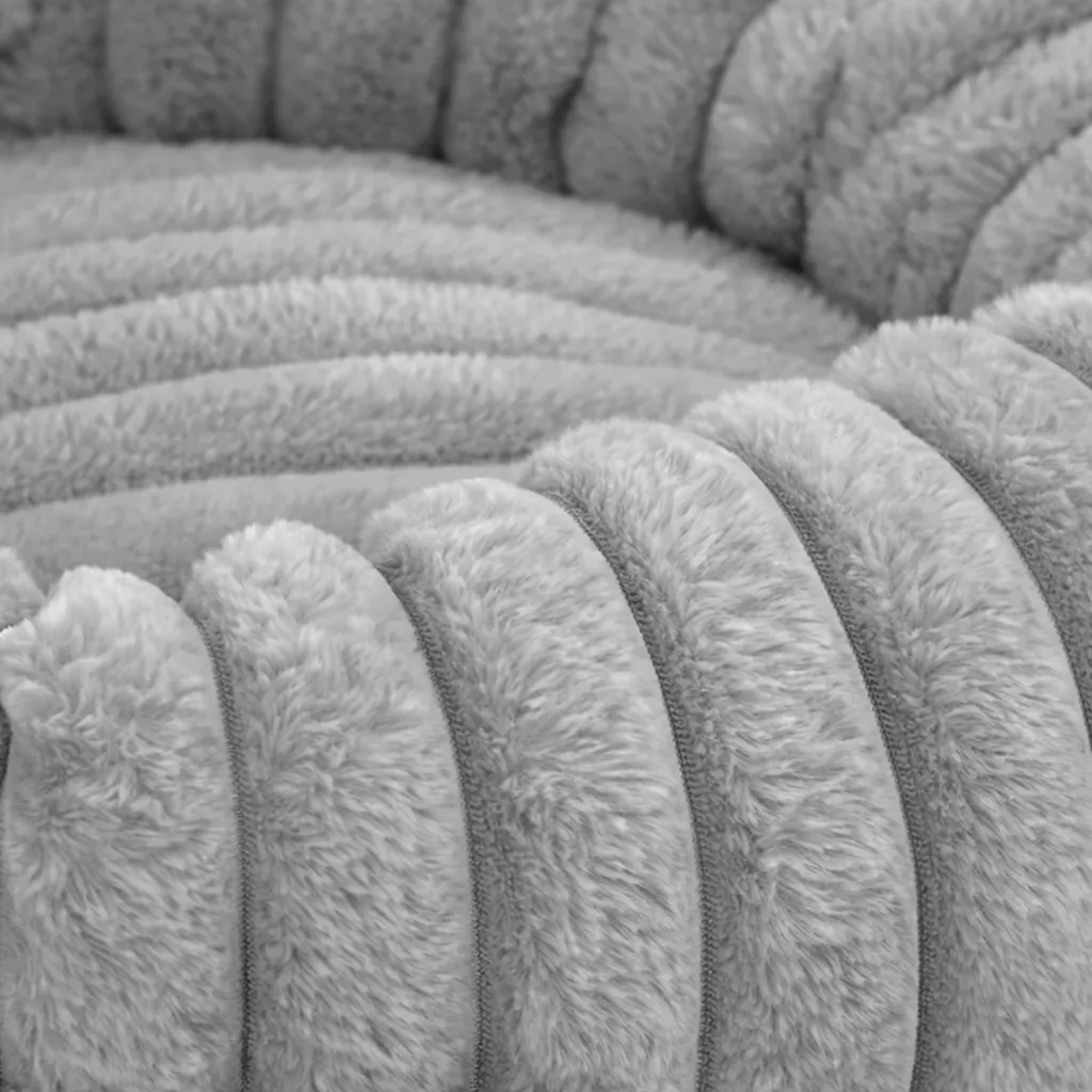 Dogeste Donut cuccia per cane 60 cm rotonda, cuscino morbido e soffice, lavabile, fondo antiscivolo - 9