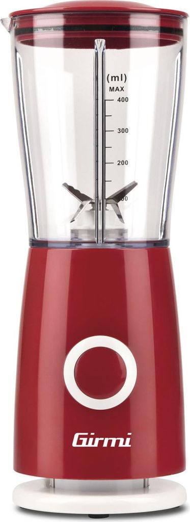 Girmi FR0302 Mixer Tischplatten-Mixer 170 W Rot, Transparent, Weiß