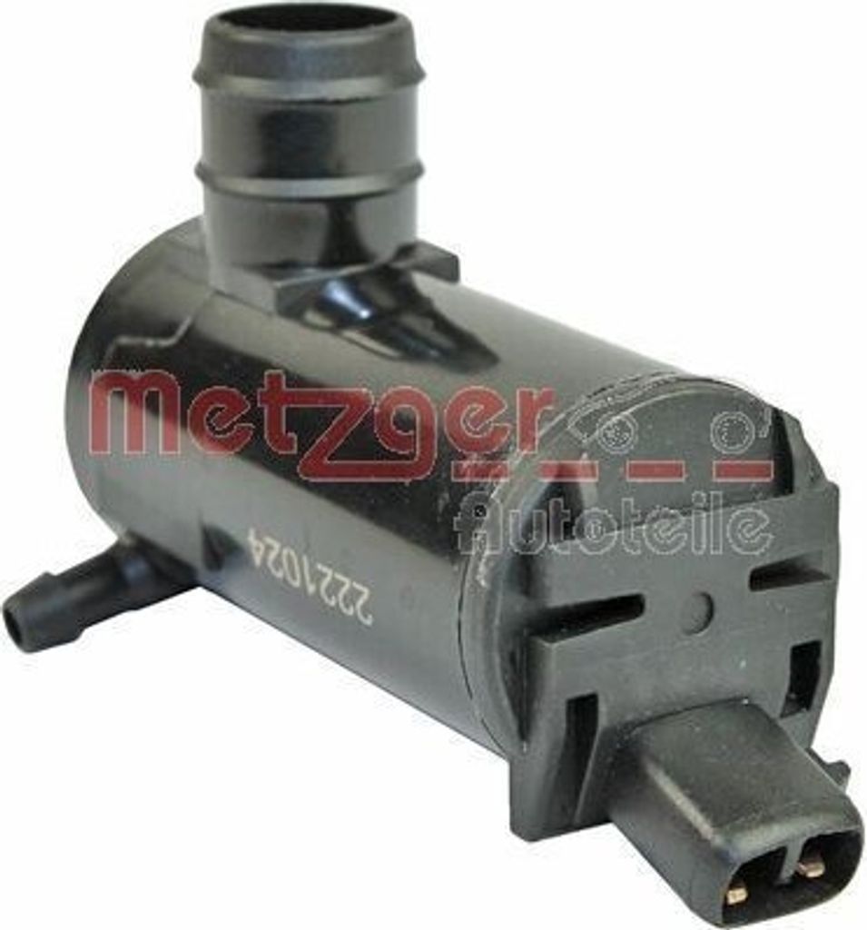 METZGER Waschwasserpumpe Scheibenreinigung 2220088 vorne für HYUNDAI COUPE (RD)