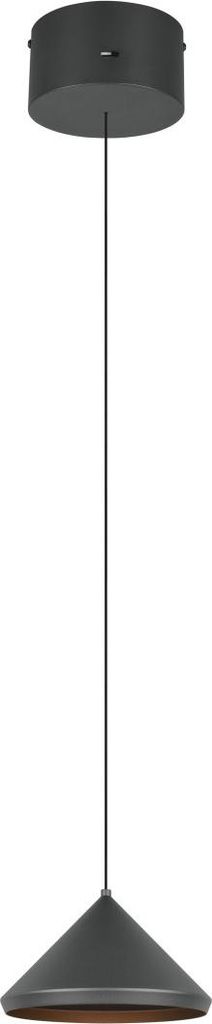 Trio LED-Pendelleuchte Laguna Ø 18 cm warmweiß-neutralweiß schwarz