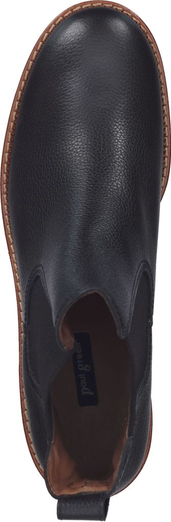 Paul Green Chelsea Boots - Schwarz Glattleder Größe: 39 Produktbild 42