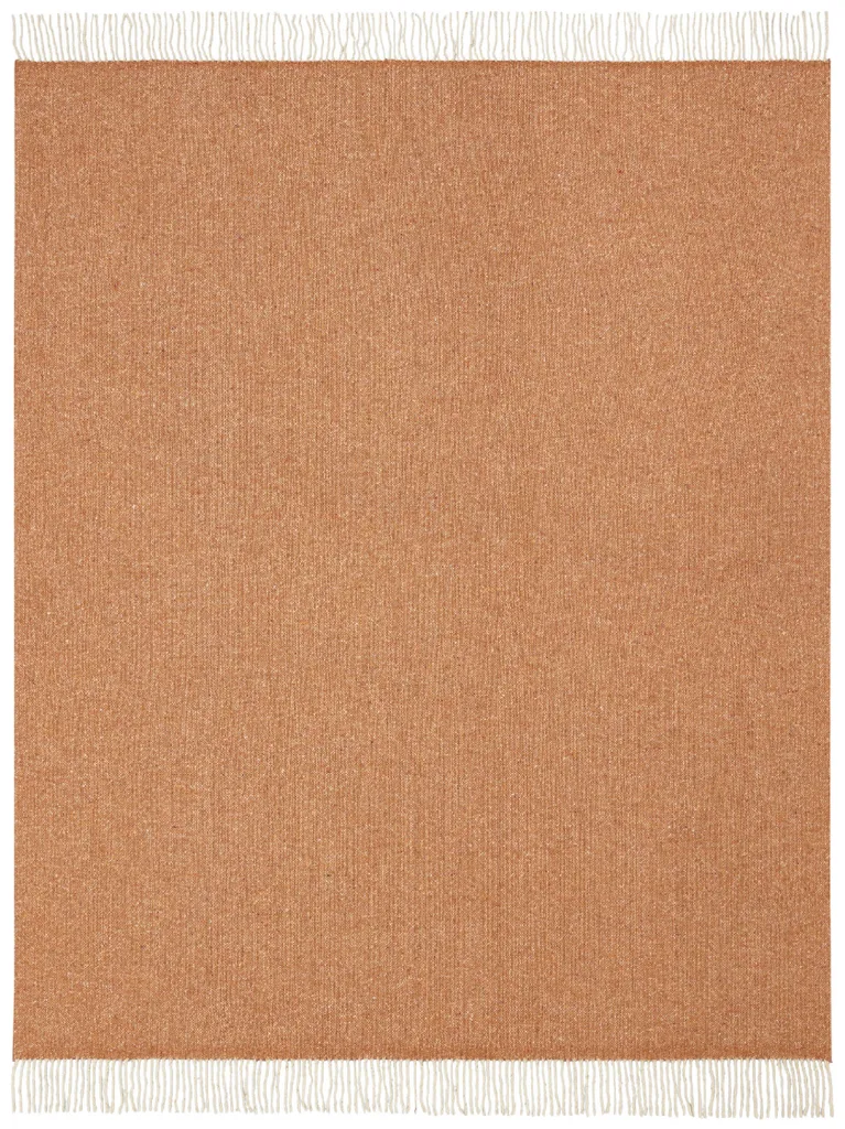 Coperta Plaid Biederlack Terra 140x190cm | Design Artigianale Moderno