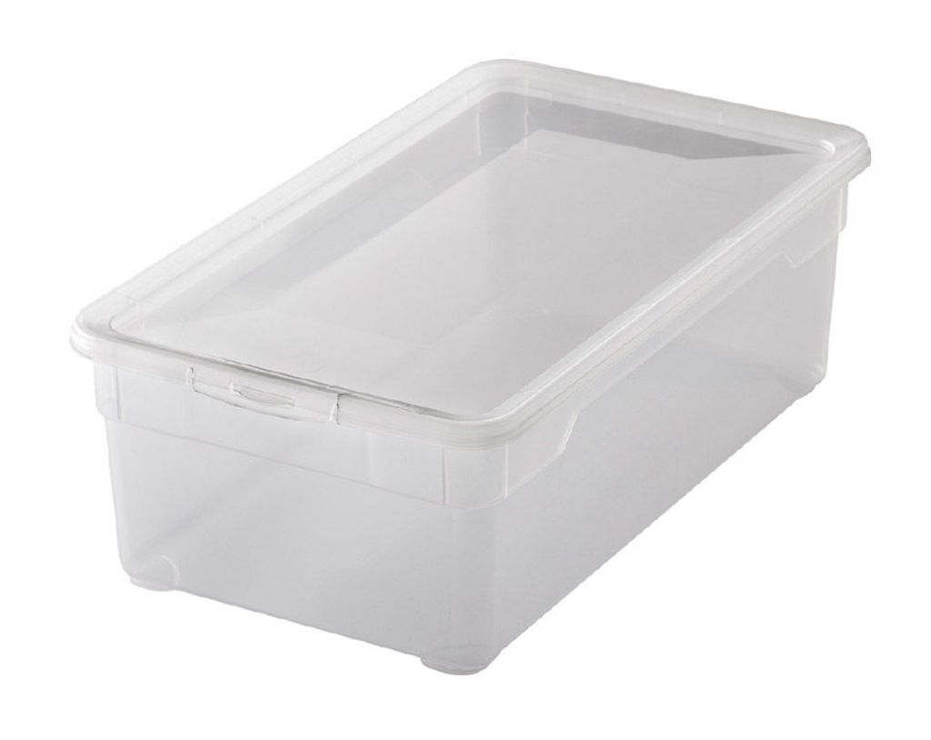 Rotho Aufbewahrungsbox Clear Lady Shoe inkl. Deckel 5 L Produktbild 