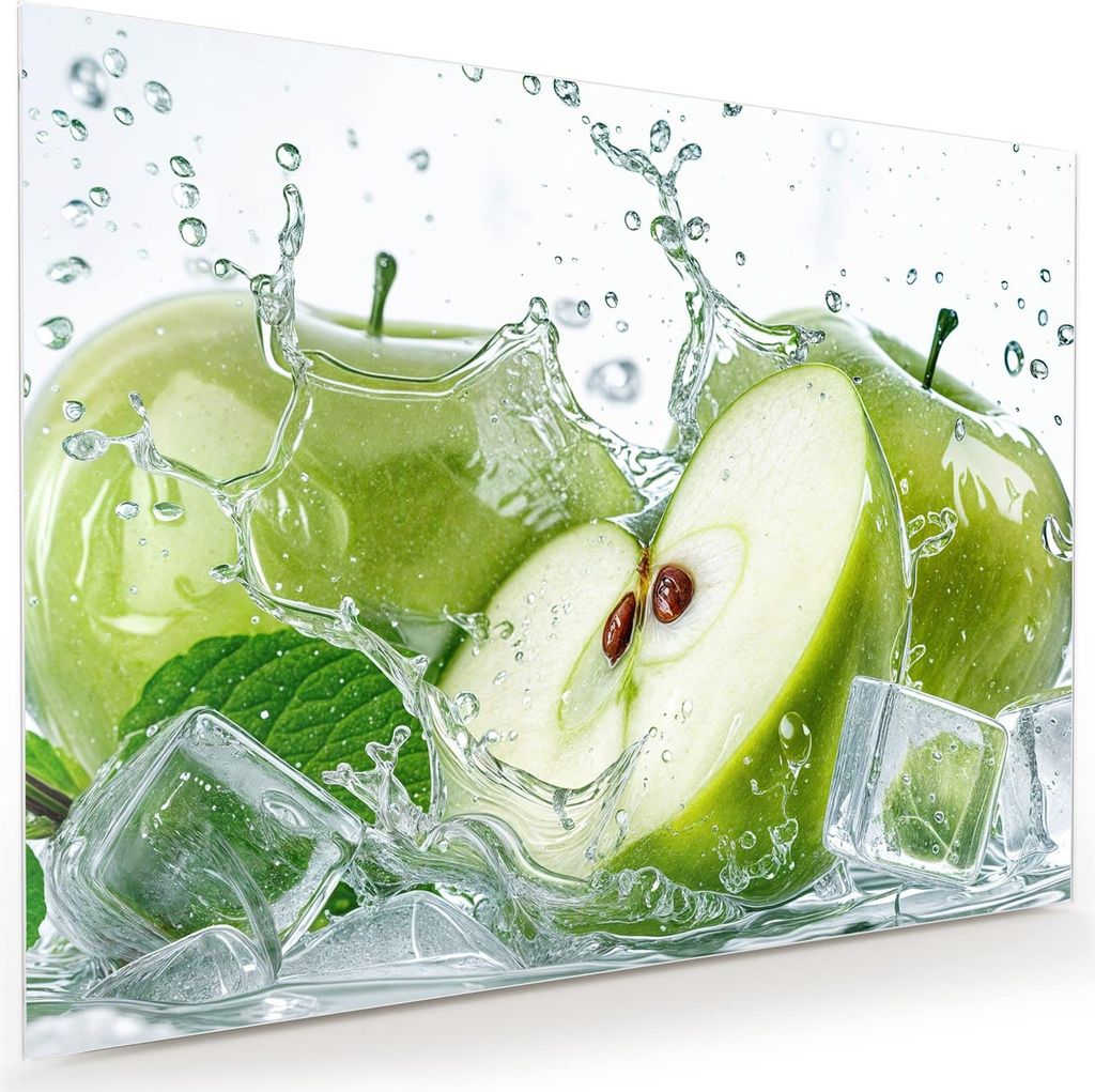 Glasbild 120x90cm in XXL für Wohnzimmer, Schlafzimmer Motiv Produktbild 