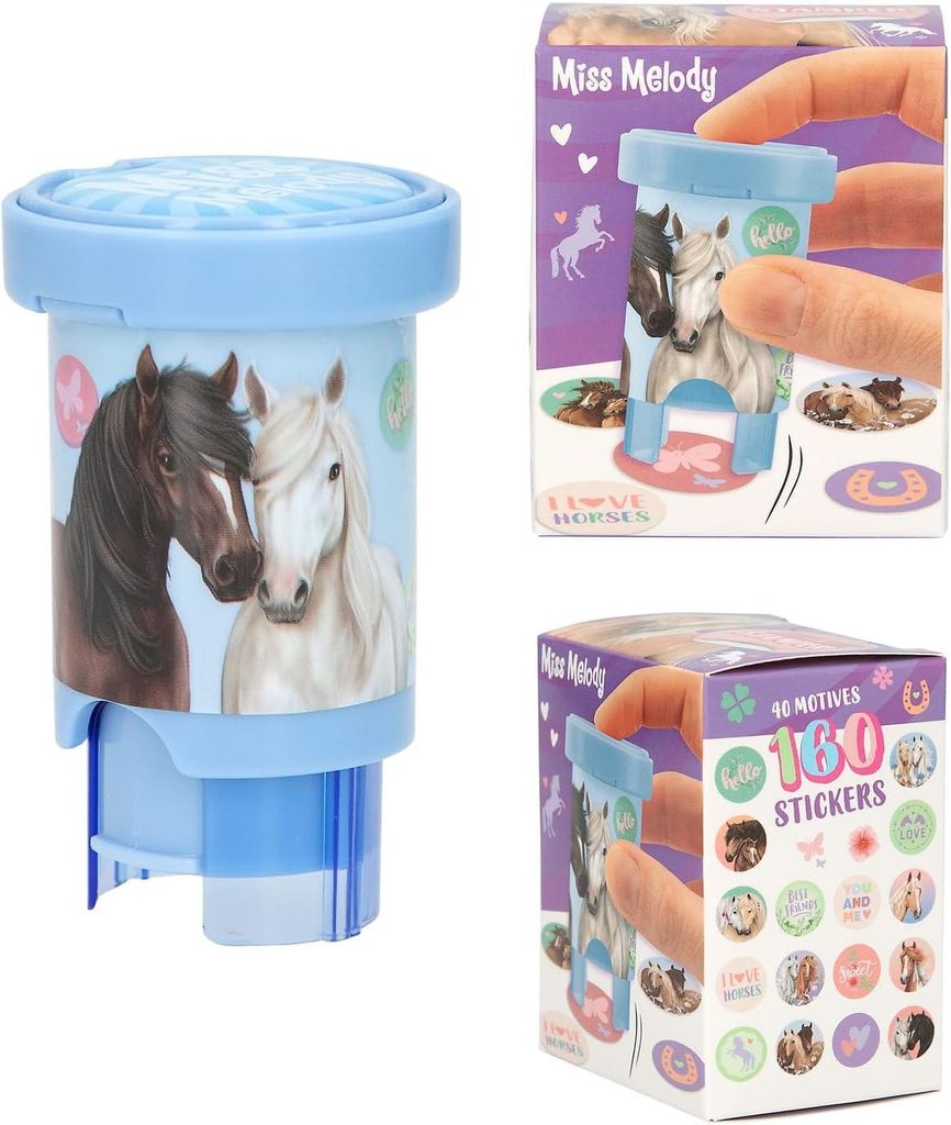 Depesche 13350 Miss Melody Sticker Stamper Produktbild 