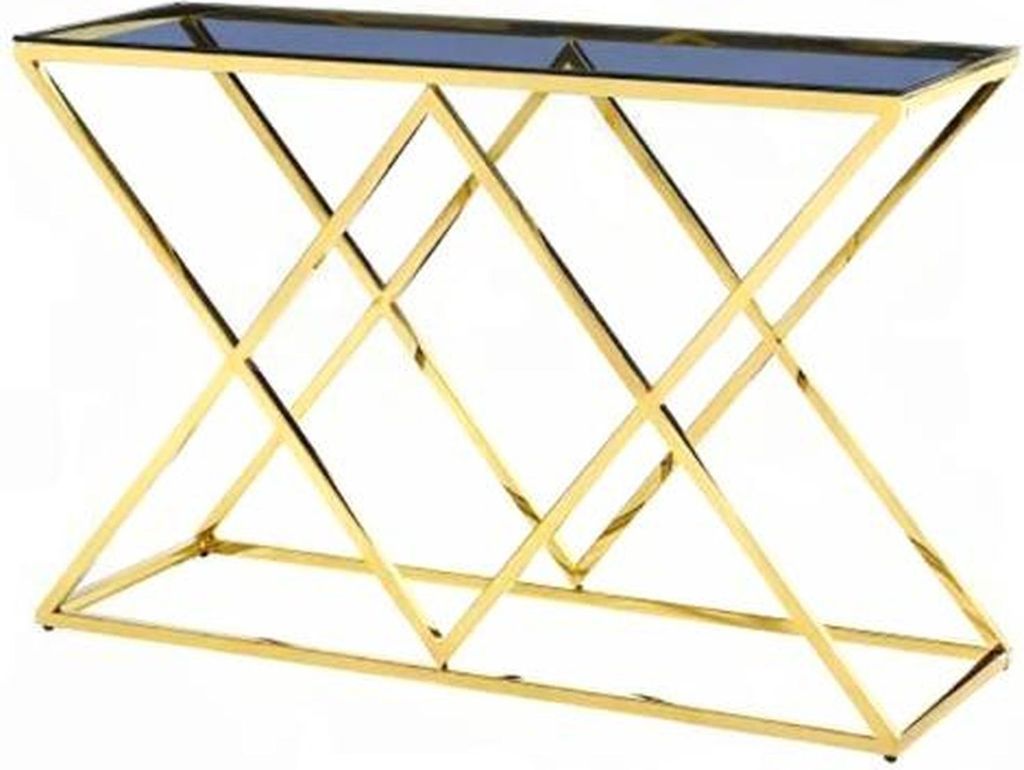 Konsolentisch Designer Tisch Wohnzimmertisch Luxus Möbel Beistelltisch