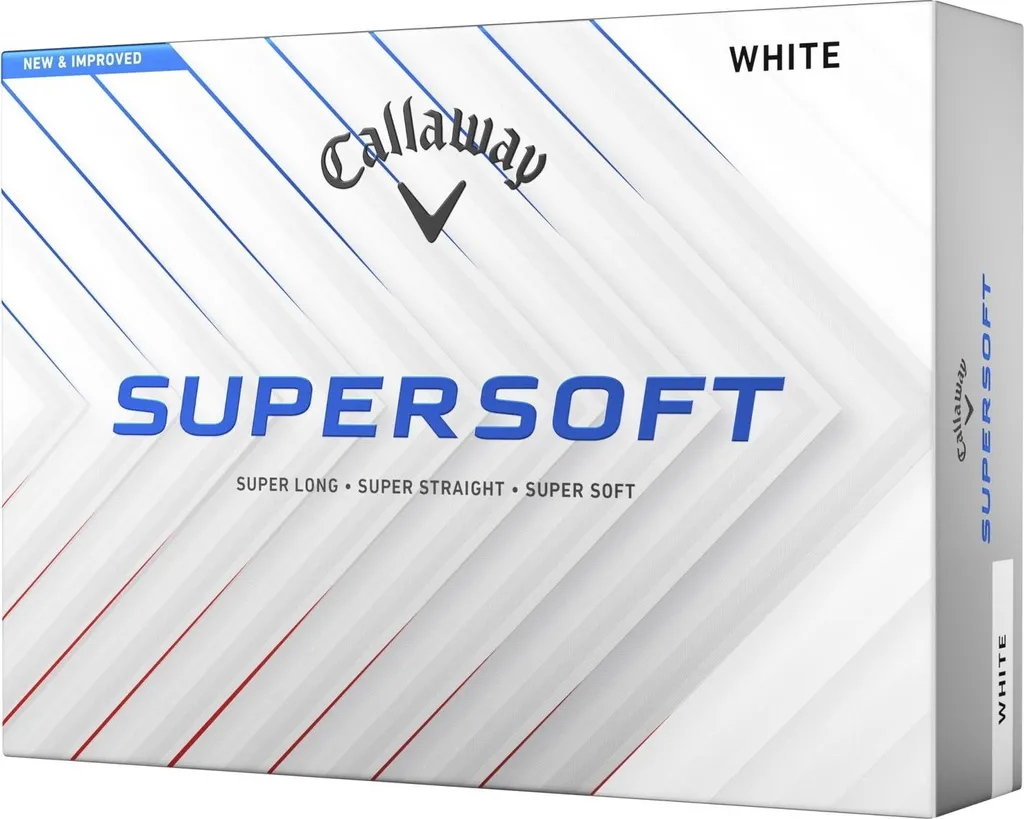 Balles de Golf Callaway Supersoft 25 Idéales pour Gagner en Précision