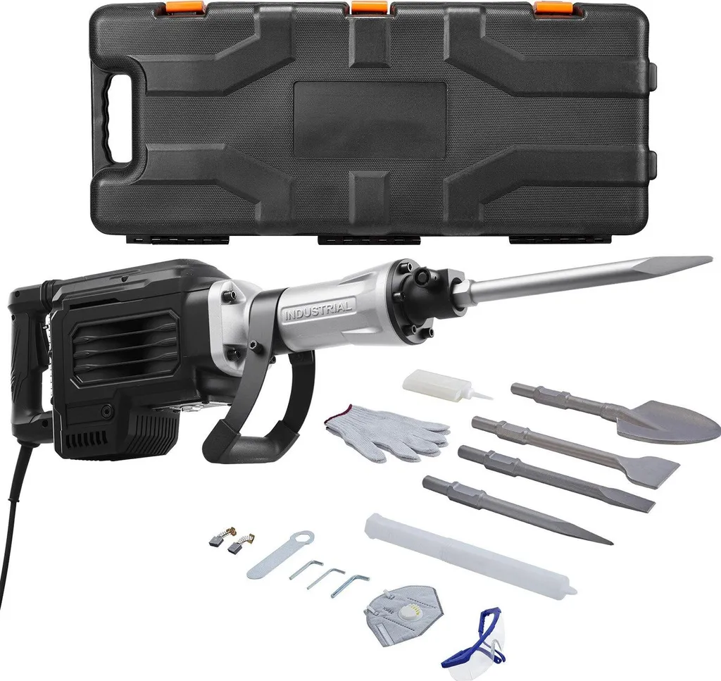 Marteau-piqueur de démolition 2800W HDX-28 avec coffret et 3 burins