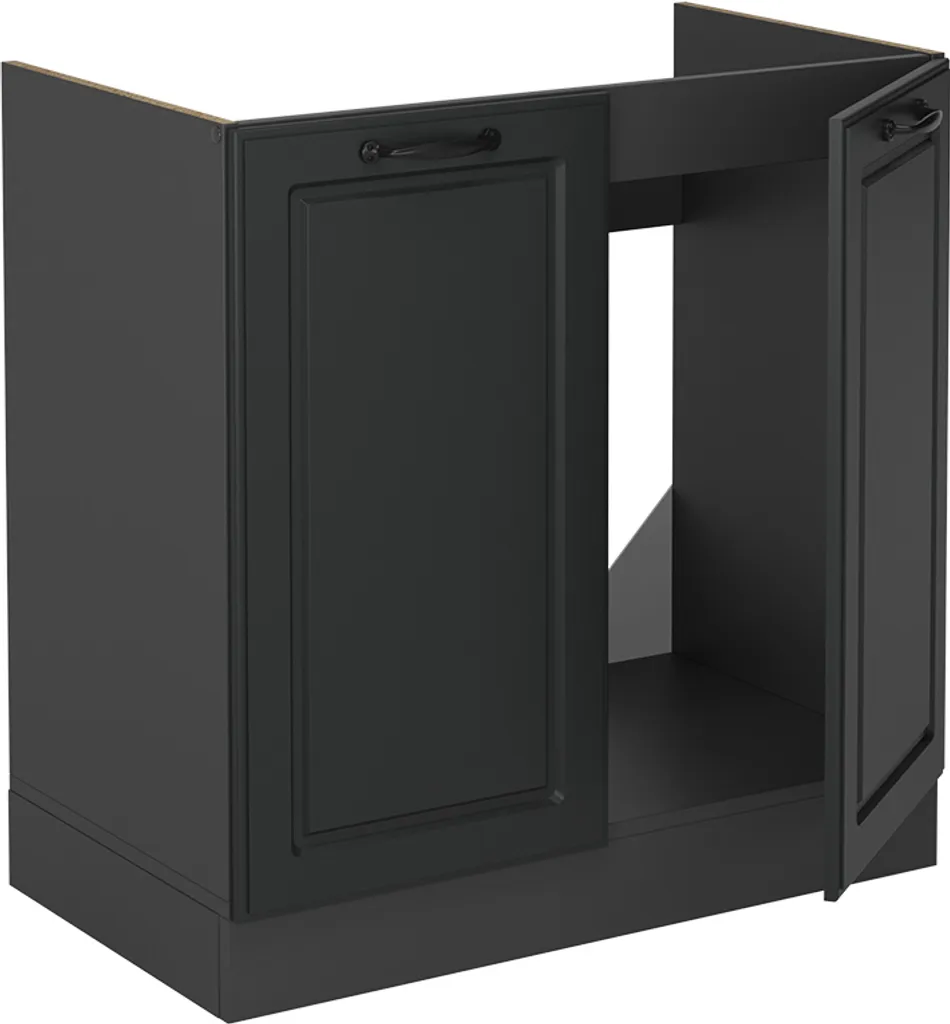 Base Lavello 80cm Vicco R-Line Antracite - Design Country Moderno - 4