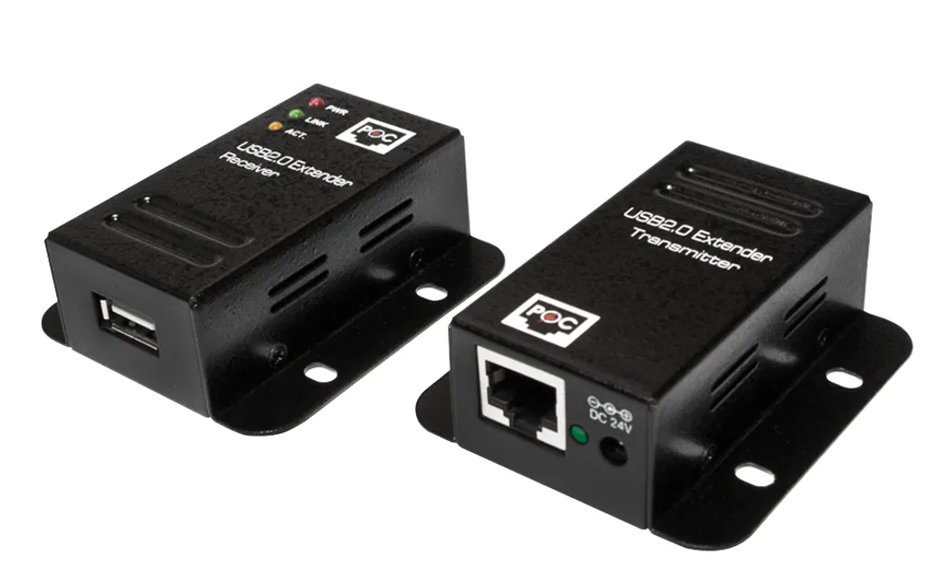 Extendeur USB 2.0 LogiLink UA0267 PoE pour Longue Distance 50 Mètres