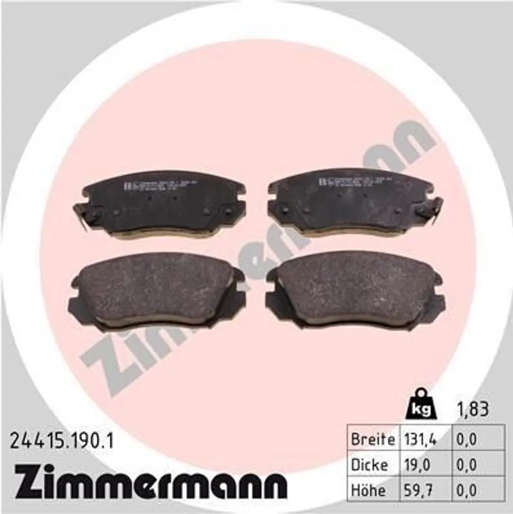Plaquettes de Frein de Qualité pour Opel Insignia A et Malibu V300